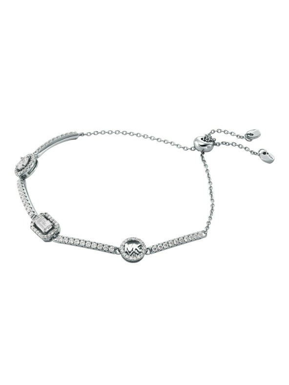 Michael Kors Srebrna zapestnica Michael Kors MKC1715CZ040