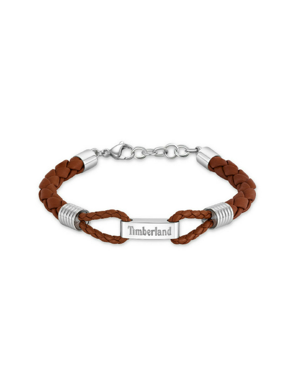 Timberland Timberland moški usnjeni naramek rjav TDAGB0003001