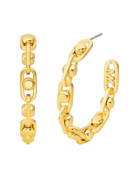 Michael Kors Ženski pozlačeni uhani Michael Kors MKJ8358710