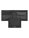 Hugo Boss Moška črna usnjana denarnica Hugo Boss Classic HLM416A