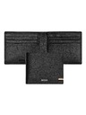 Hugo Boss Moška črna usnjana denarnica Hugo Boss Iconic HLW421A