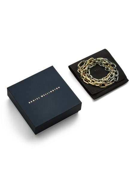 Daniel Wellington Ženski jekleni ogrlica Daniel Wellington Two Tone Link DW00401977