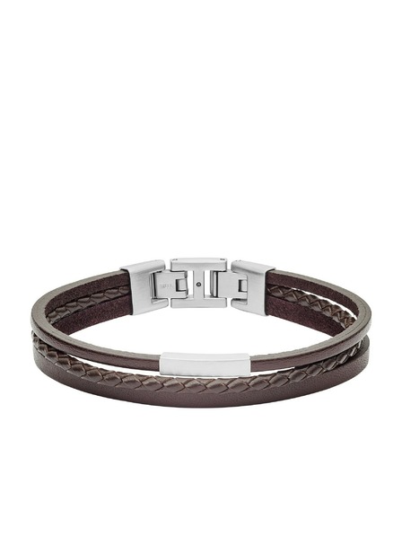 Fossil Moški usnjen naramek Fossil JF03323040