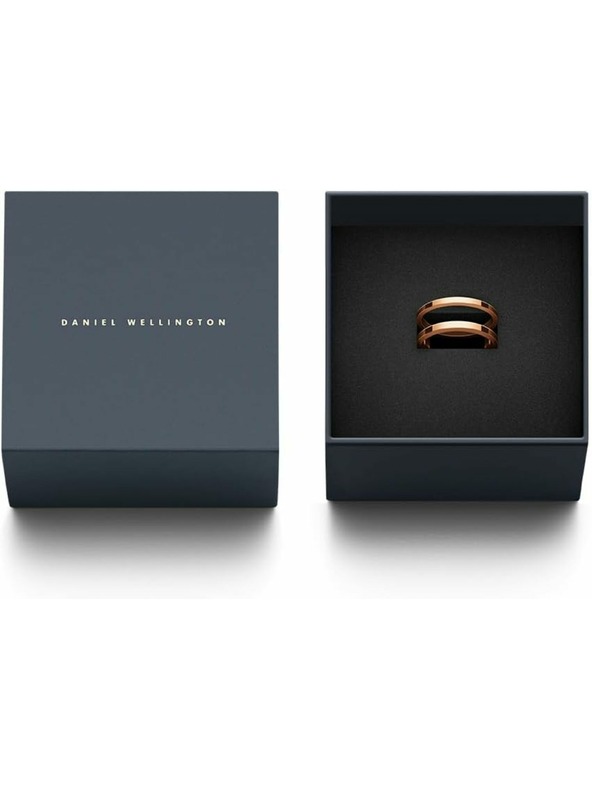 Daniel Wellington Ženski dvojni jekleni prstan Daniel Wellington Elan DW00400117