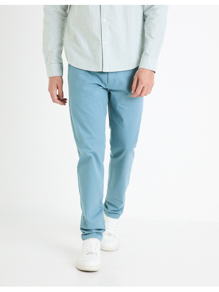 Celio Svetlomodre moške hlače chino Celio Tocharles