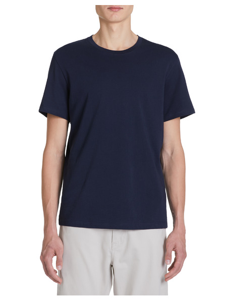 Celio Temno modra osnovna majica Celio Tebase