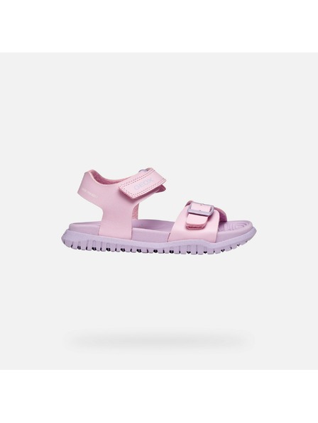 Geox Rožnate dekliške sandale Geox Sandal Fusbetto