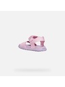 Geox Rožnate dekliške sandale Geox Sandal Fusbetto