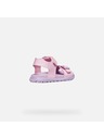 Geox Rožnate dekliške sandale Geox Sandal Fusbetto