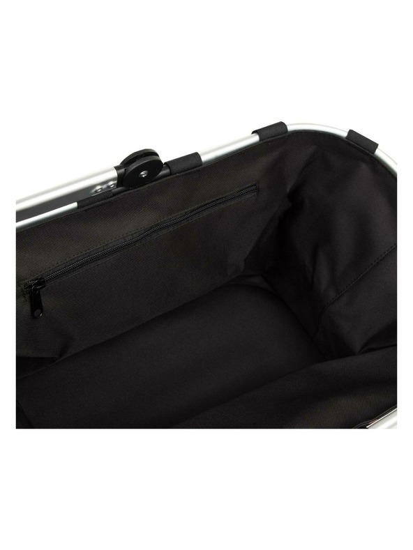 Reisenthel Črna pikčasta nakupovalna košara Reisenthel Carrybag