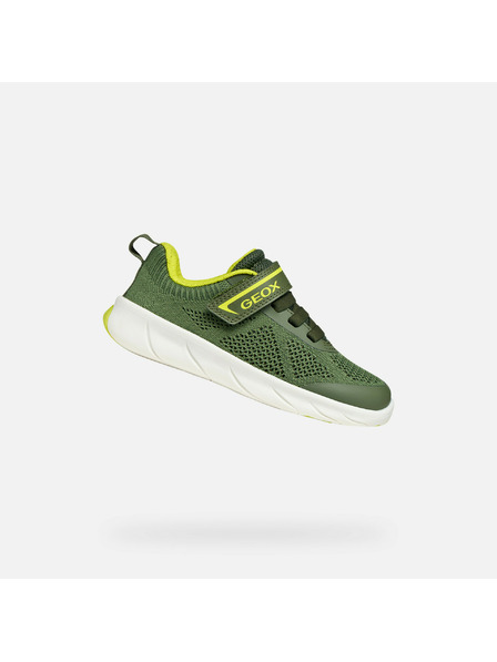 Geox Zelena detska sportna copata Geox Foot-Run