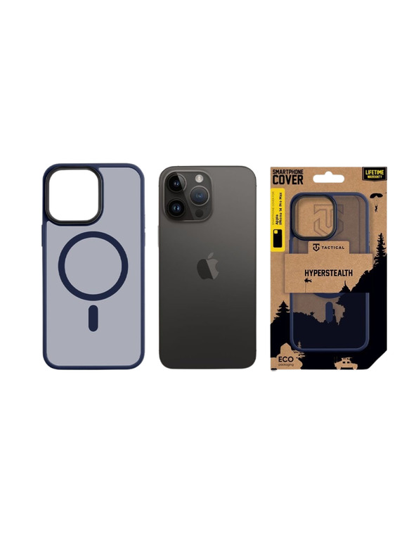 Tactical Tactical MagForce Hyperstealth Zaščita za Apple iPhone 14 Pro Max Deep Blue
