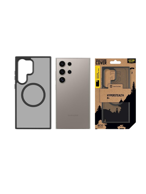 Tactical Tactical MagForce Hyperstealth Zaščita za Samsung Galaxy S24 Ultra Asphalt