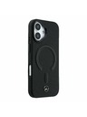 Mercedes Mercedes PU Leather 3D MagSafe Zadnji ovoj za iPhone 17 Black