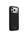 Mercedes Mercedes PU Leather 3D MagSafe Zadnji ovoj za iPhone 17 Pro Black