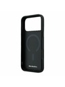 Mercedes Mercedes PU Leather 3D MagSafe Zadnji ovoj za iPhone 17 Pro Max Black