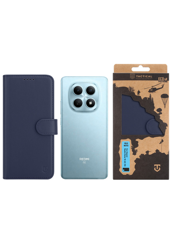 Tactical Tactical Field Notes za Xiaomi Redmi Note 15 4G/5G Modra