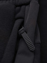 Ombre Clothing Moške trenirke JOGGER s kontrastnimi vstavkami in žepi na stegnih - črna V1 OM-PASK-0222 Ombre Clothing