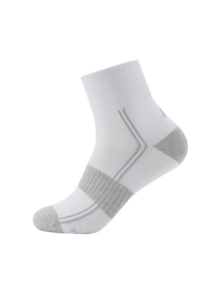 ALPINE PRO Alpine Pro 3HARE 2 sivo-bele unisex nogavice