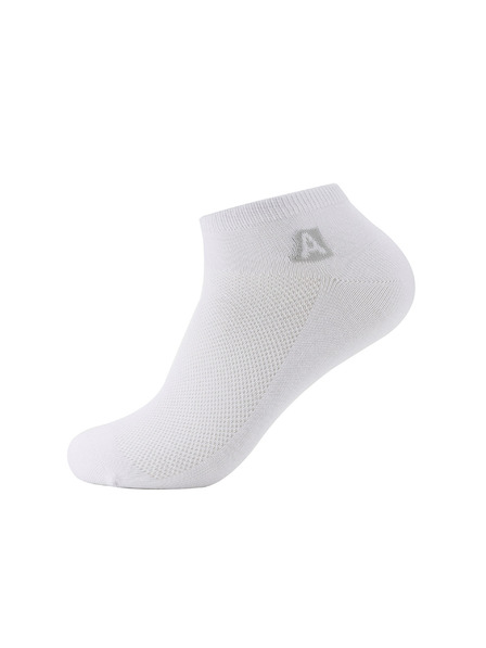 ALPINE PRO Unisex coolmax nogavice ALPINE PRO RED DEER bele barve