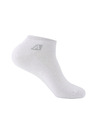 ALPINE PRO Unisex coolmax nogavice ALPINE PRO RED DEER bele barve