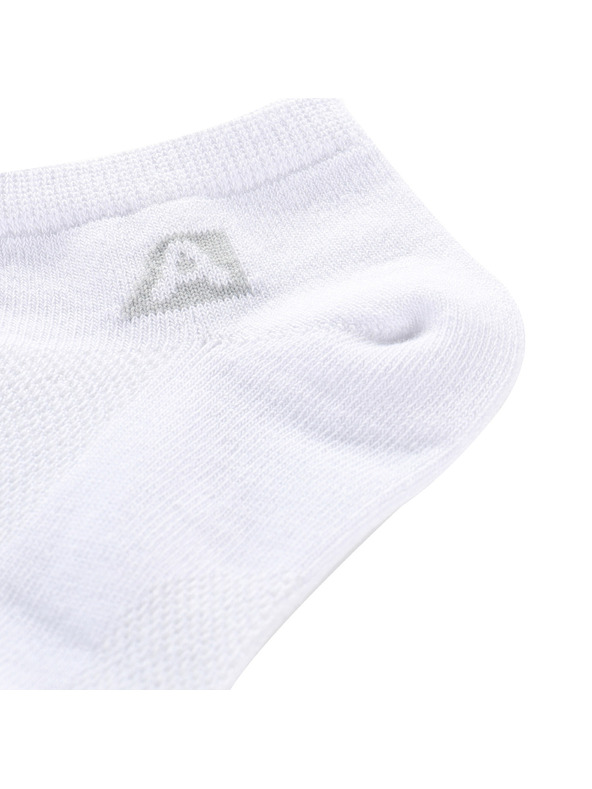 ALPINE PRO Unisex coolmax nogavice ALPINE PRO RED DEER bele barve
