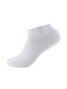 ALPINE PRO Komplet treh parov unisex nogavic v beli barvi ALPINE PRO 3UNICO