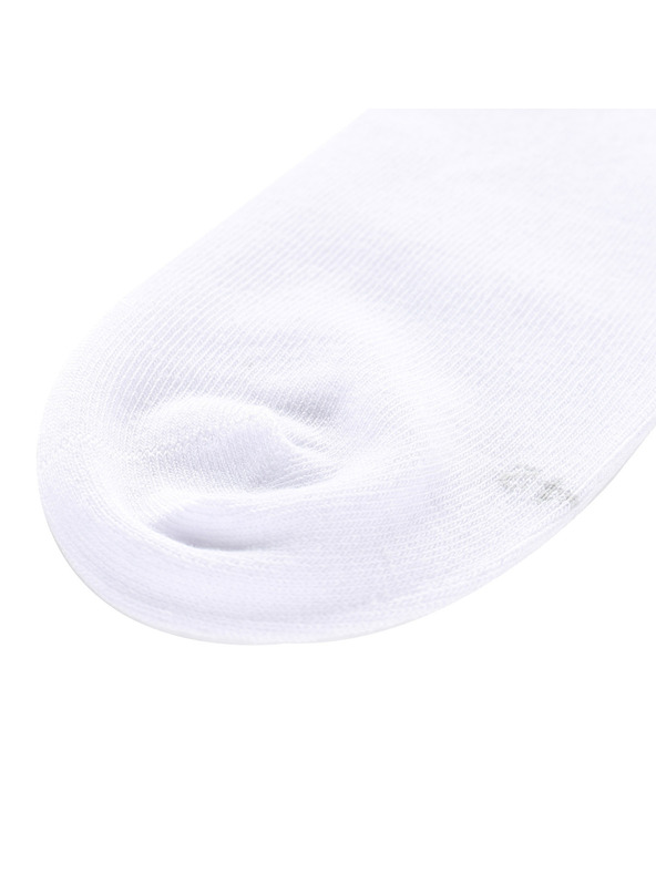 ALPINE PRO Komplet treh parov unisex nogavic v beli barvi ALPINE PRO 3UNICO
