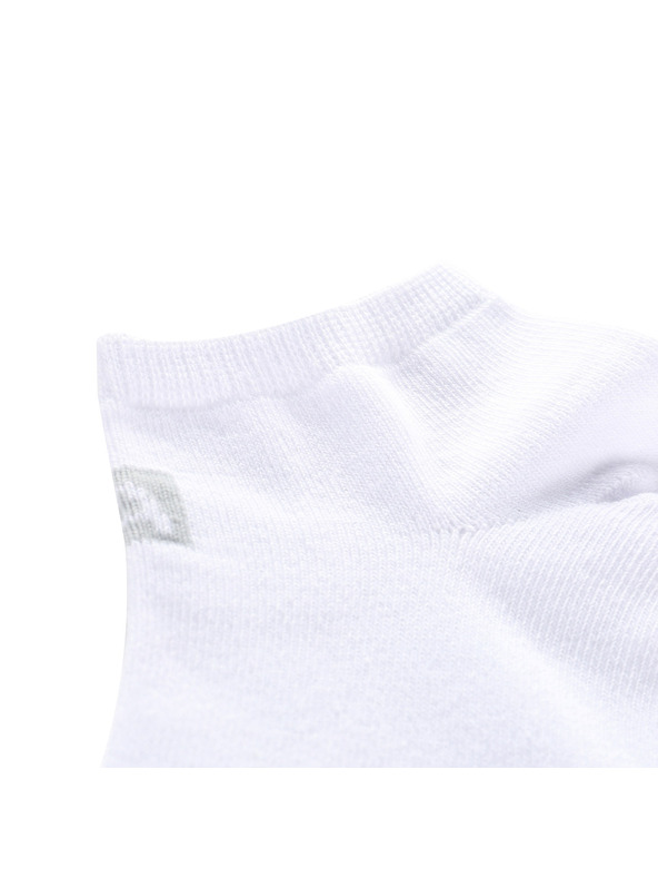 ALPINE PRO Komplet treh parov unisex nogavic v beli barvi ALPINE PRO 3UNICO