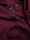 Ombre Clothing Moška bombažna jopa BASIC z zadrgo Ombre Clothing