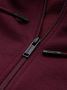 Ombre Clothing Moška bombažna jopa BASIC z zadrgo Ombre Clothing