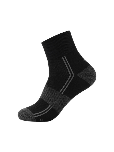 ALPINE PRO Unisex nogavice s tehnologijo coolmax ALPINE PRO 3HARE 2 črne