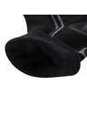 ALPINE PRO Unisex nogavice s tehnologijo coolmax ALPINE PRO 3HARE 2 črne