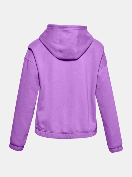 Under Armour Dekliški pulover Under Armour Rival Fleece FZ Hoodie-PPL