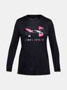 Under Armour Dekliška majica Under Armour Tech Graphic Big Logo LS T-Shirt-BLK