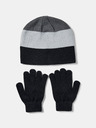 Under Armour Deška kapa Under Armour Boys Beanie Glove Combo-GRN