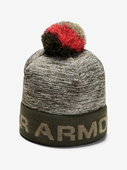 Under Armour Deška kapa Under Armour Boy's Gametime Pom Beanie-RED