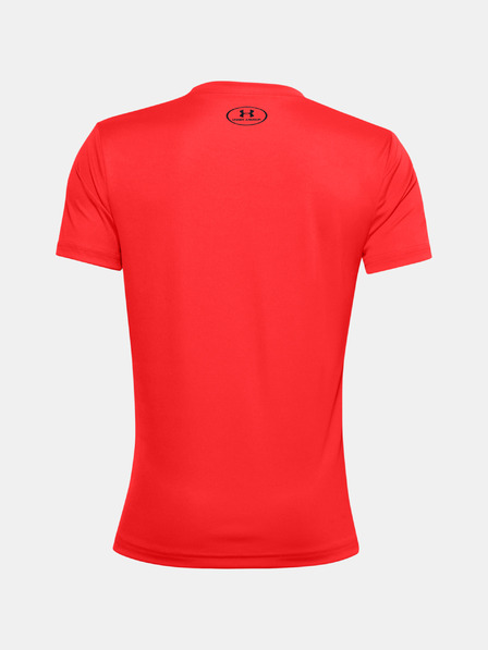 Under Armour Deška majica Under Armour UA TECH LOCKUP STRIPE-RED