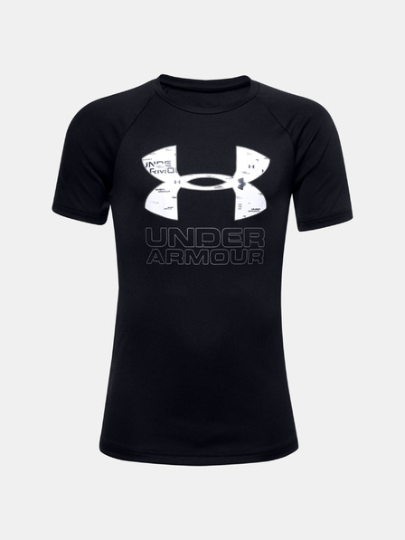 Under Armour Deška majica Under Armour TECH HYBRID PRINT FILL LOGO TEE-ORG