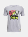Under Armour Deška majica Under Armour UA Project Rock HWITR SS-GRY