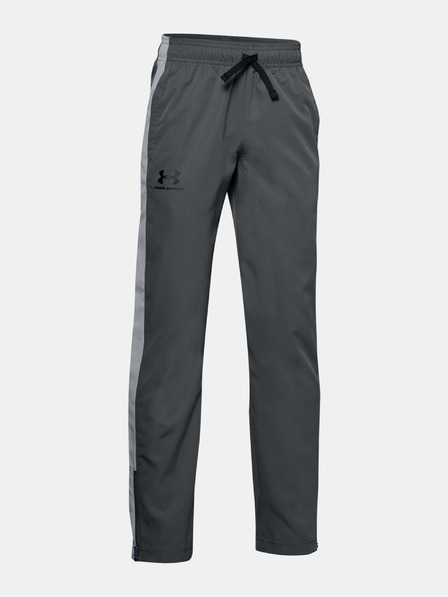 Under Armour Deške spodnji del trenirke Under Armour UA Woven Track Pants-BLK