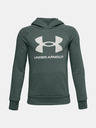 Under Armour Deški pulover Under Armour UA RIVAL FLEECE HOODIE-BLK