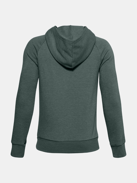 Under Armour Deški pulover Under Armour UA RIVAL FLEECE HOODIE-BLK