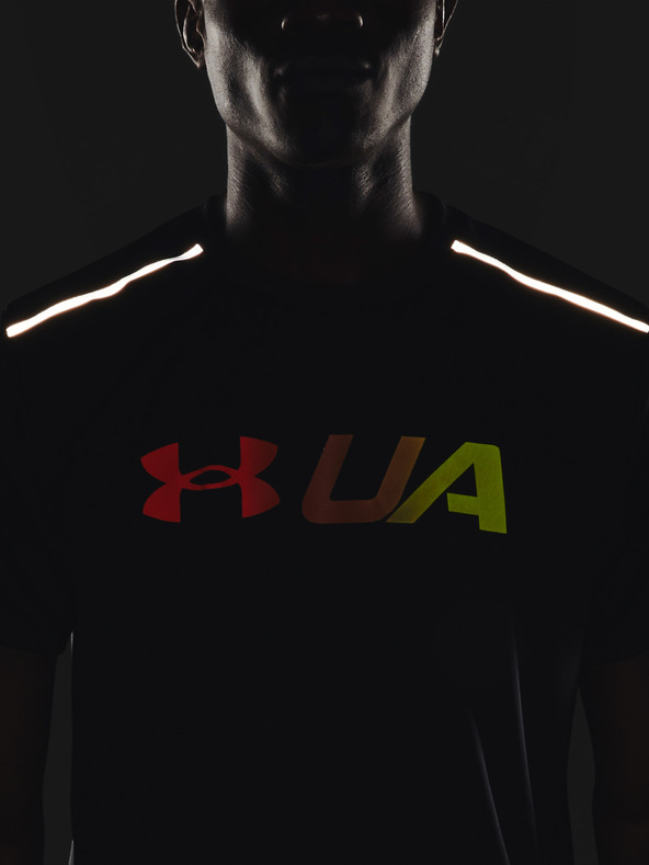 Under Armour Moška majica Under Armour RUN Graphic Print Fill SS