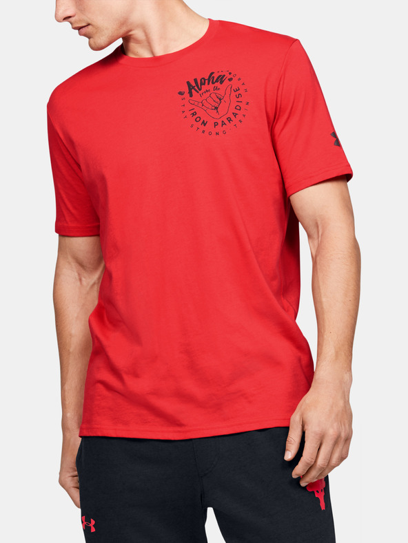 Under Armour Moška majica Under Armour Project Rock Iron Paradise Ss