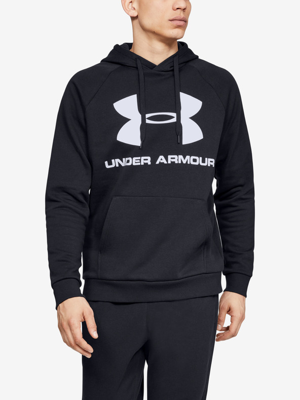Under Armour Moški pulover Under Armour Rival Fleece Sportstyle Logo Hoodie