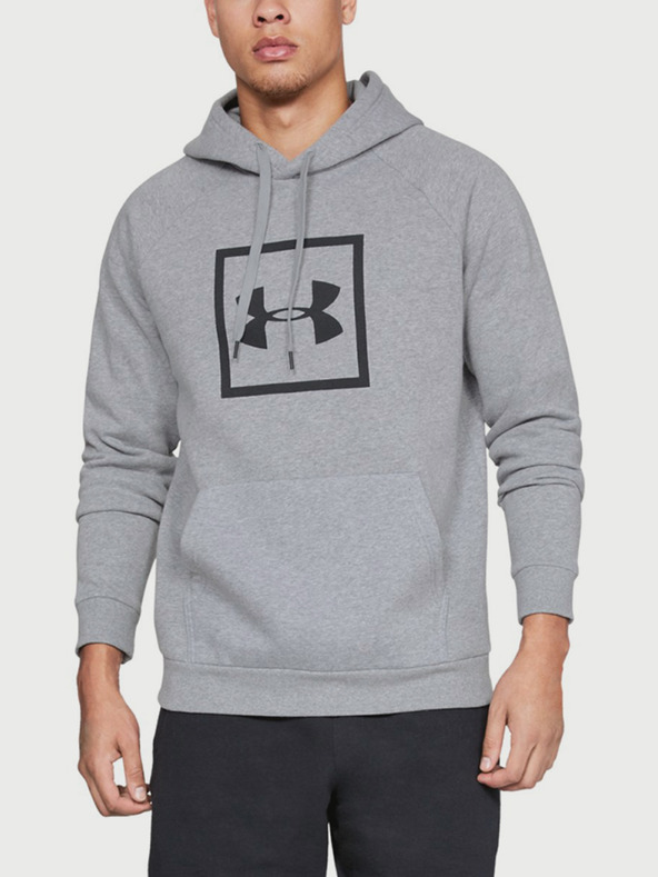 Under Armour Moški pulover Under Armour Rival Fleece Logo Hoodie