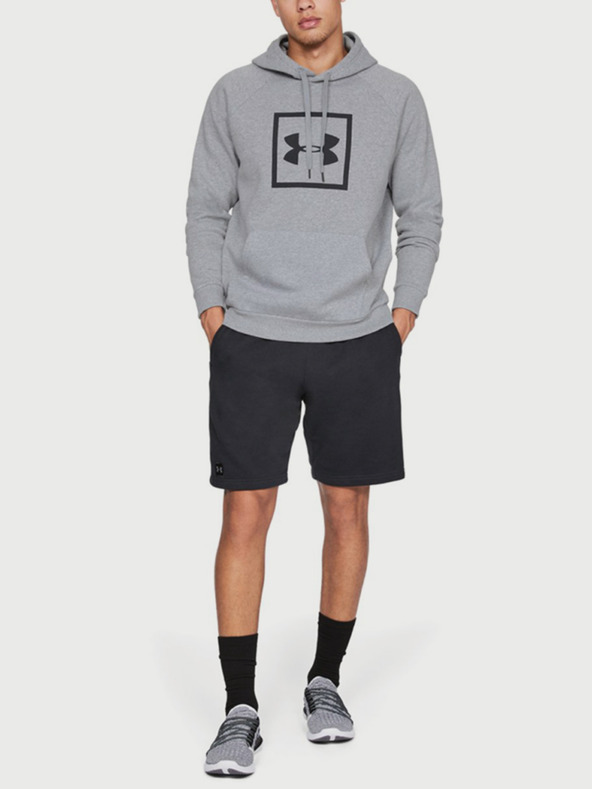 Under Armour Moški pulover Under Armour Rival Fleece Logo Hoodie