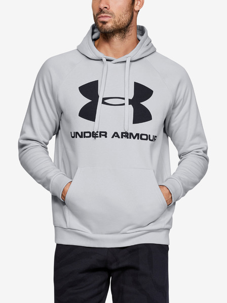 Under Armour Moški pulover Under Armour Rival Fleece Sportstyle Logo Hoodie