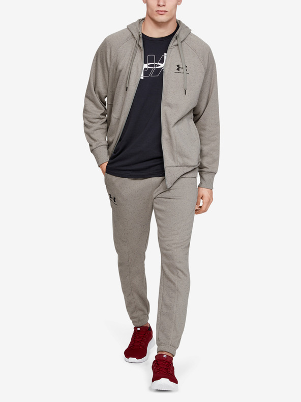 Under Armour Moški pulover Under Armour Speckled Fleece Fz Hoodie